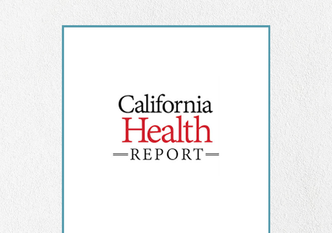 Shows the logo of the California Health Report