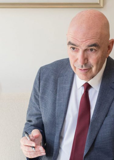 Shows Dr. Howard Kornfeld